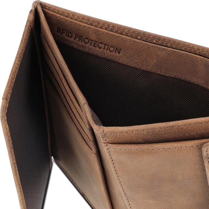 Produktbild Redolz Leather Essentials Geldbörse RFID Schutz Leder 9.5 cm