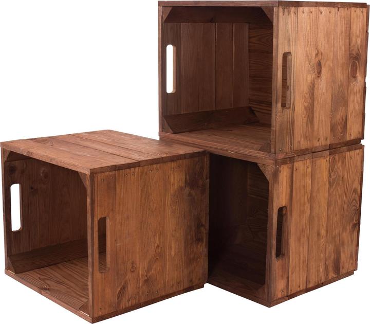 Immagine prodotto Holz Zollhaus Scatola di immagazzinaggio (32,5 x 32,5 x 37,5 cm, 41.50 l)