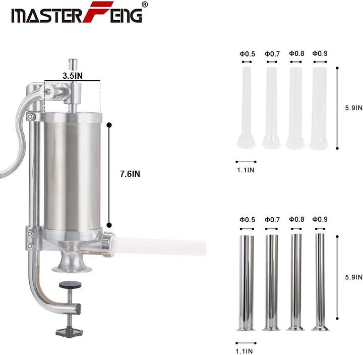 Immagine prodotto Master feng Insaccatrice con piede di aspirazione 2,5 LBS verticale