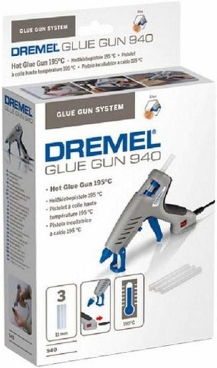 Actual product image Dremel Hot glue gun 940 (940-3)