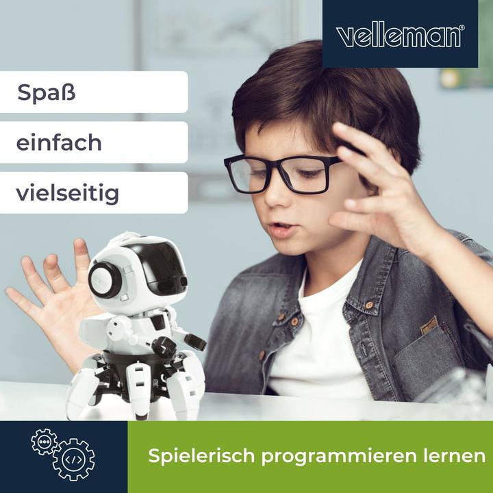 Image du produit Velleman Tobbie the Robot II Micro:Bit