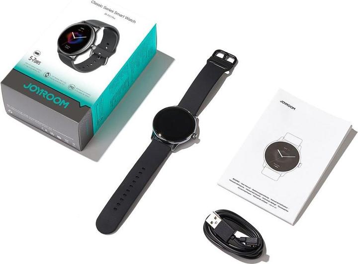 Immagine prodotto Joyroom Classis Series JR-FC1 Smartwatch with Call Answering Function / IP68 Protection - Dark Gray