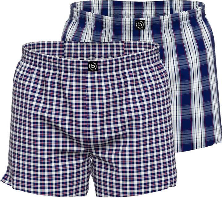 Produktbild Bugatti Web-Boxershorts Casual Bequem sitzend Helsinki (XXL, 4er Pack)