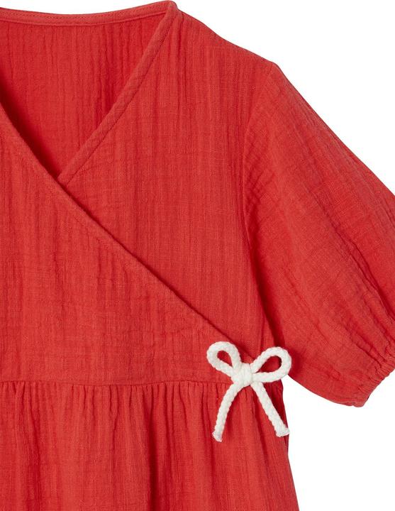 Actual product image Vertbaudet Mädchen Volantkleid mit Wickelausschnitt (92)