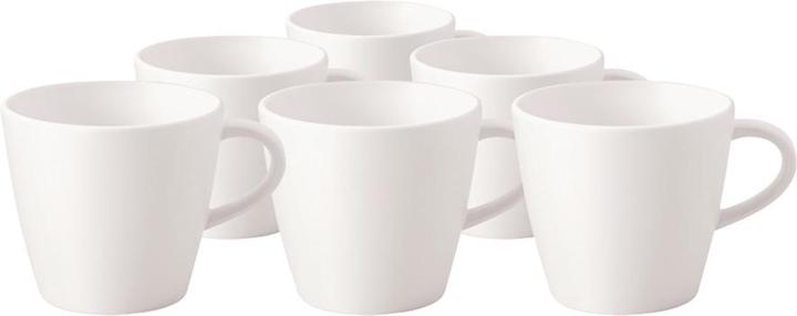 Kaffeetasse 6 Stk Manufacture Rock blanc (150 ml, 6 x)