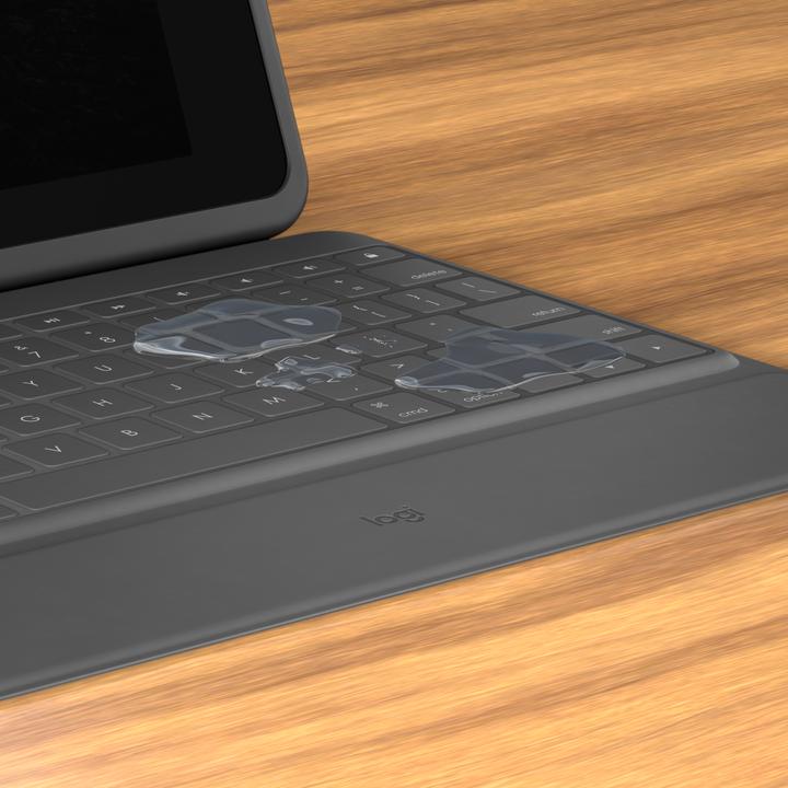 Produktbild Logitech Rugged Folio (CH, iPad 2019 (7. Gen), iPad 2020 (8. Gen), iPad 2021 (9. Gen))