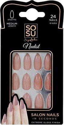 Produktbild Sosu Cosmetics - Artificial nails Nudist (Salon Nails) 24 pcs