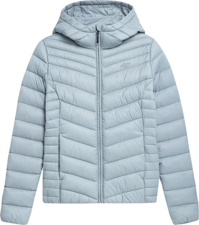 4F Damen Daunenjacke F095 Hellblau SS23TDJAF095 34S (S) (34)