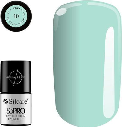 Actual product image Silcare SILCARE SoPro Hybrid Gel lakier hybrydowy 010 7g (Turquoise, Gel-Effect Nail Polish)