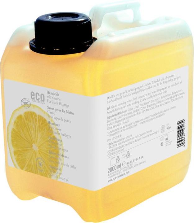 Produktbild Eco Cosmetics ECO COSM. Fl. Handseife Zitr. 2l Nachfü (Flüssigseife, 2000 ml)