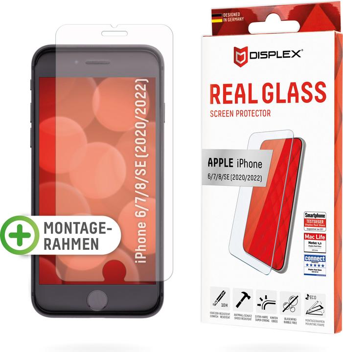 Produktbild Displex Real Glass, 2D Panzerglas (1 Stück, Apple iPhone 6)