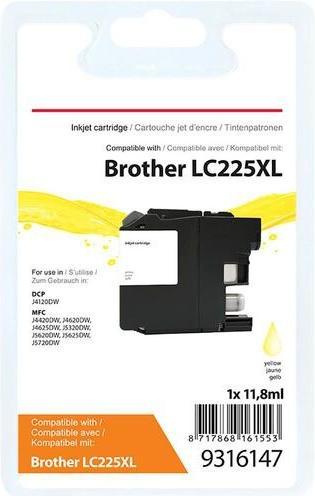 Produktbild Office Depot Tintenpatrone PFI702 Kompatibel Brother LC225XL Gelb (Y)