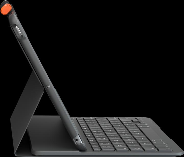 Produktbild Logitech Slim Folio (CH, iPad 2021 (9. Gen), iPad 2019 (7. Gen), iPad 2020 (8. Gen))