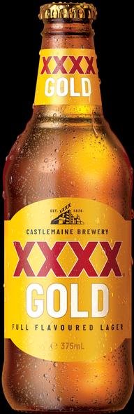 Actual product image XXXX Beer Gold Beer (6 x 37.5 cl)