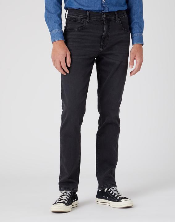 Wrangler Texas Slim Jeans Slim Fit black crow