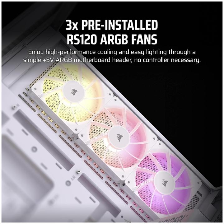 Actual product image Corsair 3500X ARGB (mATX, Mini-ITX, ATX, E-ATX)