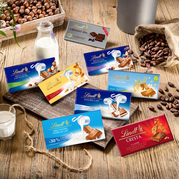 Image du produit Lindt Tablette de chocolat blanc (100 g)
