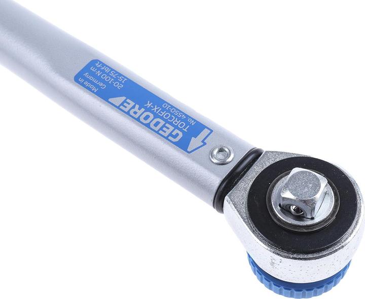 Actual product image Gedore 4550-10 Torque spanner TORCOFIX K 20-100 Nm (1/2", 20 Nm, 100 Nm)