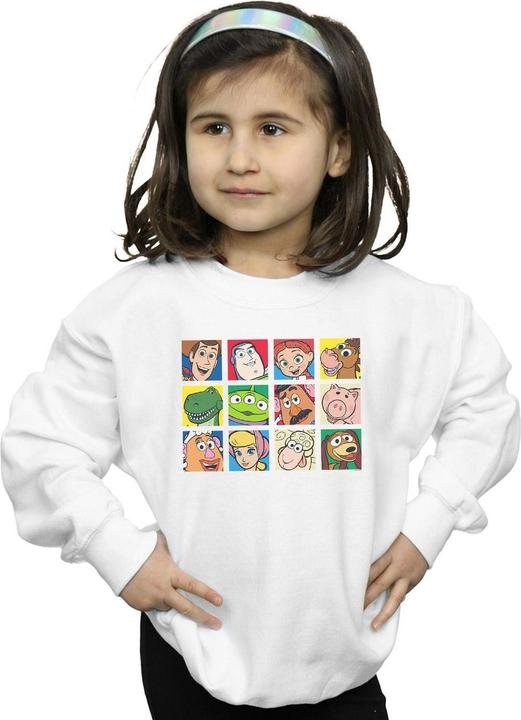 Produktbild Disney Toy Story Character Squares Sweatshirt Mädchen (140, 146)