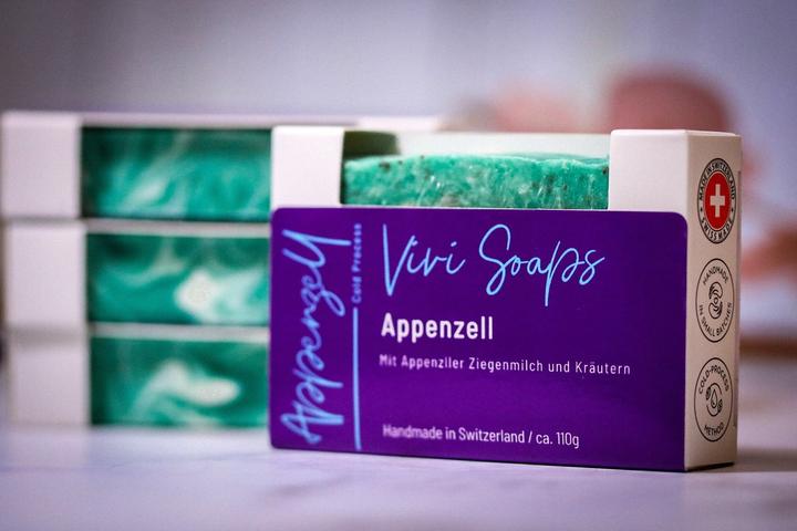 Image du produit Vivi Soaps Savon au lait de chèvre Appenzell (Savon dur)