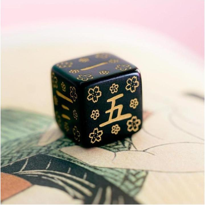 Actual product image Q Workshop SKAN4A - Japanese Würfelset: Deep Night Firefly
