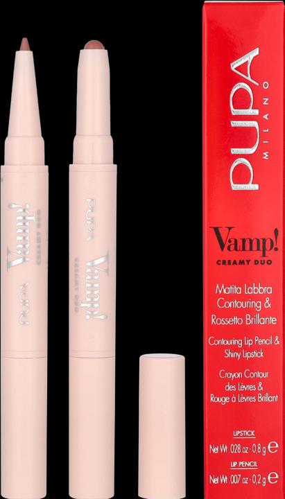 Actual product image Pupa Milano Pupa Vamp! Creamy Duo Fair Nude 01 (001 Fair Nude)