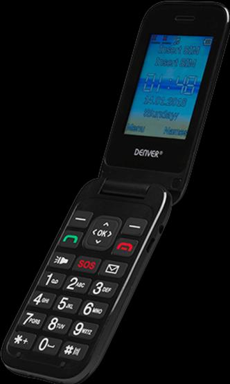 Denver Phone BAS-24200M (Black) (2.40", 0.30 Mpx)