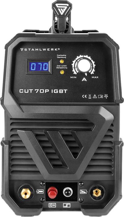 Produktbild Stahlwerk Plasmaschneider CUT 70 P IGBT mit 70 Ampere und Pilot-Zündung