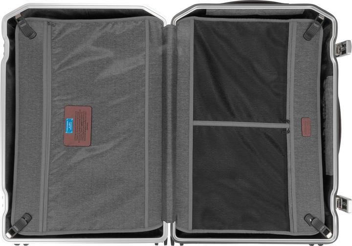 Immagine prodotto Piquadro PQ-Light - Trolley ultra sottile a guscio rigido nero/pelle (67 l, L (90 - 115l))