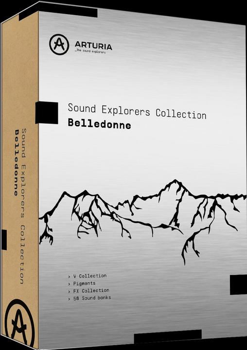 Produktbild Arturia Sound Explorers Collection Belledonne