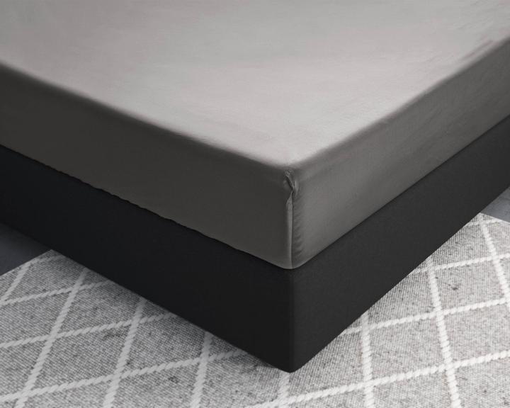 Produktbild Palo Satin Spannbettlaken (200 x 220 cm)