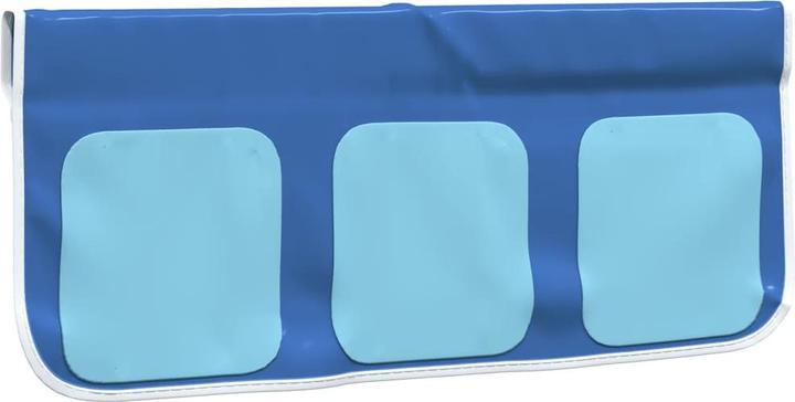 Actual product image VidaXL Curtains for loft bed blue polyester,Colour: blue (100 x 75 cm, 34 x 75 cm, 60 x 75 cm, 85 x 76 cm, 80 x 43 cm)