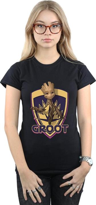 Immagine prodotto Guardians Of The Galaxy Groot Badge Maglietta Donna (L)