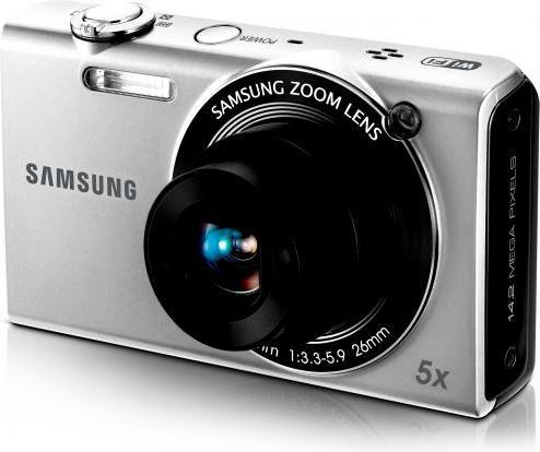 Image du produit Samsung SH100, 14MP, zoom 5x, W-LAN, vidéos HD, noir (1/2,3'')