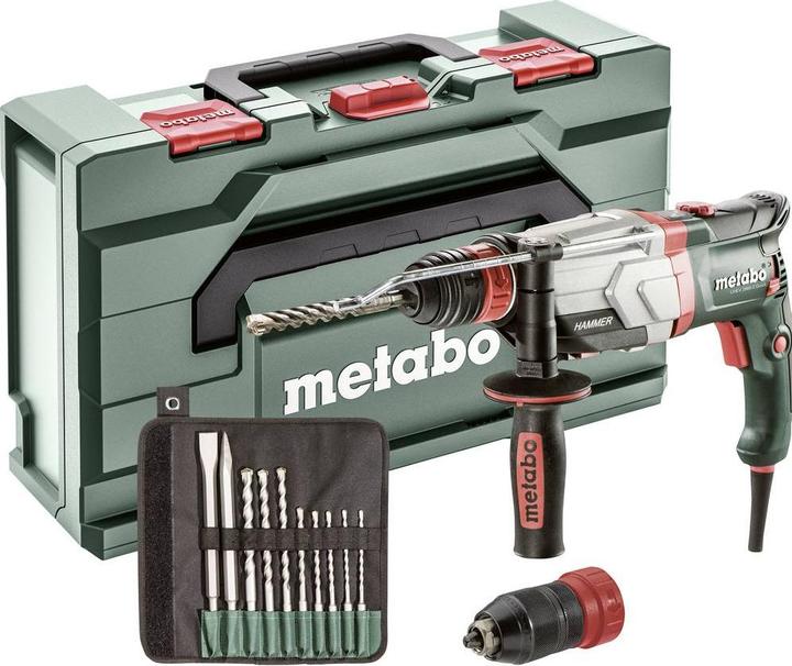 Produktbild Metabo SDS-Plus Multihammer UHEV 2860-2 Quick Set +Bohrer-/Meisselsatz (10-tlg.) (Netzbetrieb)