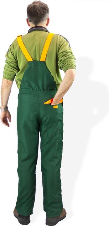 Produktbild Dema Schnittschutzhose Schnittschutzlatzhose Forsthose Latzhose Eco Grösse L grün (L)