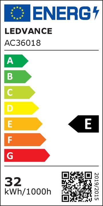 Etichetta energetica Ledvance Ventilatore WiFi intelligente (3050 lm)