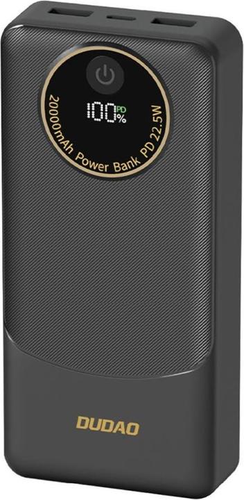 Produktbild Dudao K12 powerbank 20000mAh 22.5W Black (20000 mAh, 22.50 W, 22.50 Wh)
