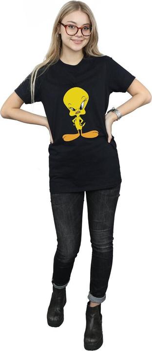 Immagine prodotto Looney Tunes Maglietta boyfriend in cotone di Tweety Angry (S)