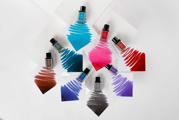 Actual product image Herbin 1670 ink ocean blue 15ml (Inkwell, Blue)