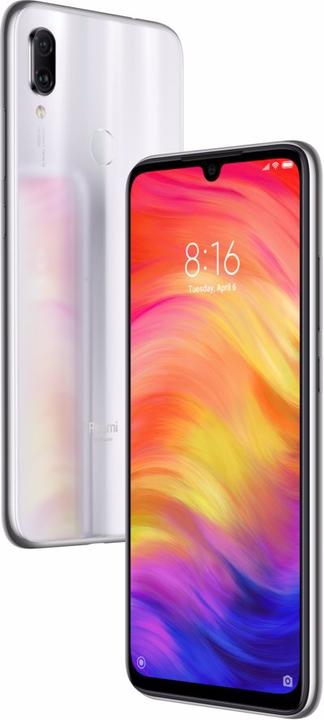 Produktbild Xiaomi Redmi Note 7 (64 GB, White, 6.26", Hybrid Dual SIM, 48 Mpx, 4G)