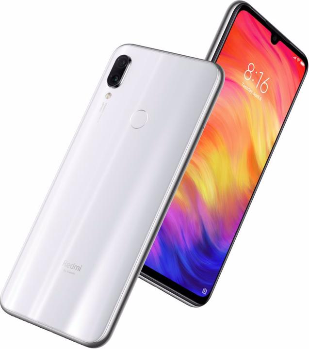 Produktbild Xiaomi Redmi Note 7 (64 GB, White, 6.26", Hybrid Dual SIM, 48 Mpx, 4G)