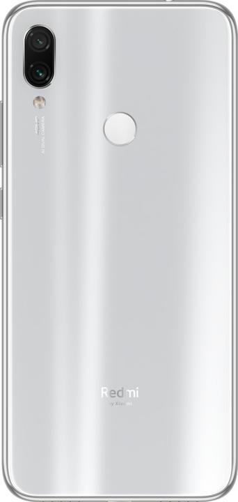 Produktbild Xiaomi Redmi Note 7 (64 GB, White, 6.26", Hybrid Dual SIM, 48 Mpx, 4G)