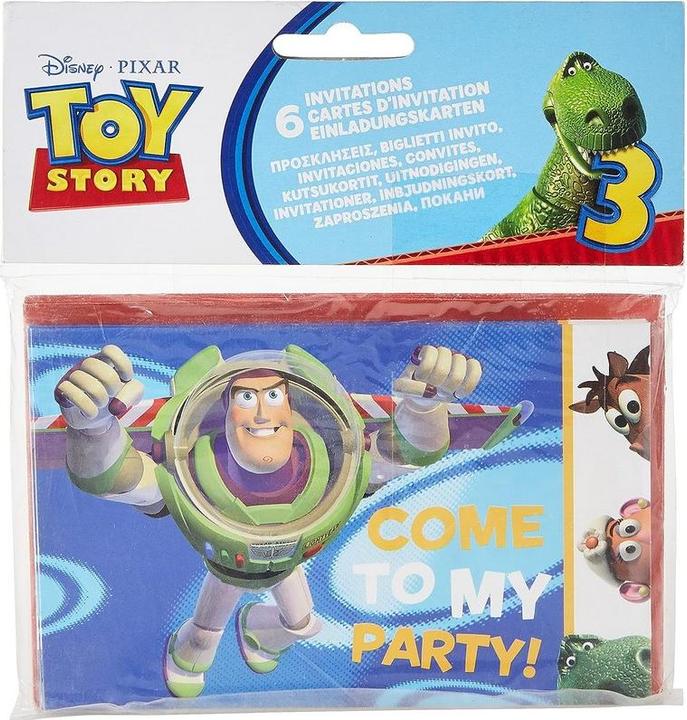 Toy Story Come To My Party! Invitations (Pack of 6) (6 pcs.)