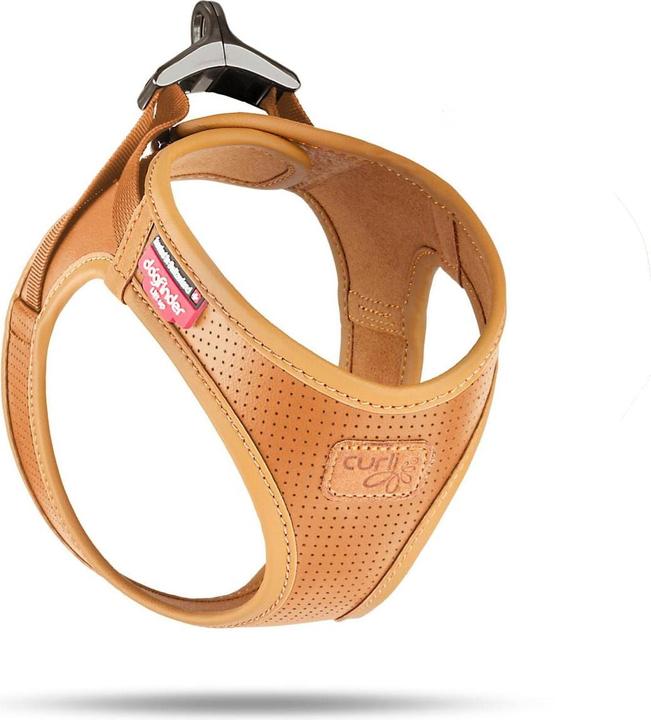 Immagine prodotto Curli Imbracatura in pelle di mela, 2XS, marrone (XXS, Cane, Generale)