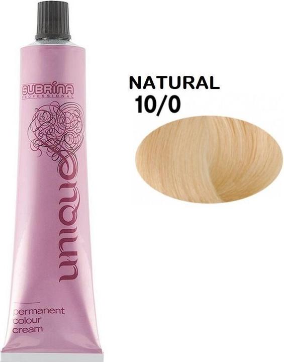 Produktbild Subrina Professional Unique Permanent Hair Dye 100 Bright Blonde - 100 Ml (100 Bright Blonde)