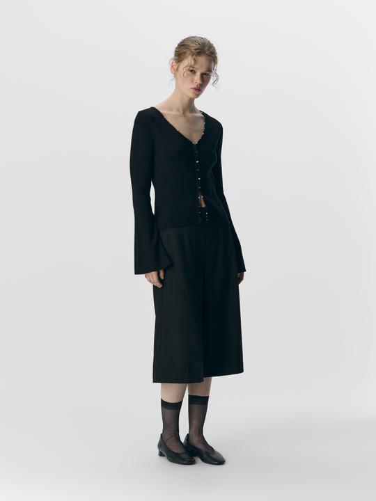 Produktbild Object Wide Fit Caprihose (42)