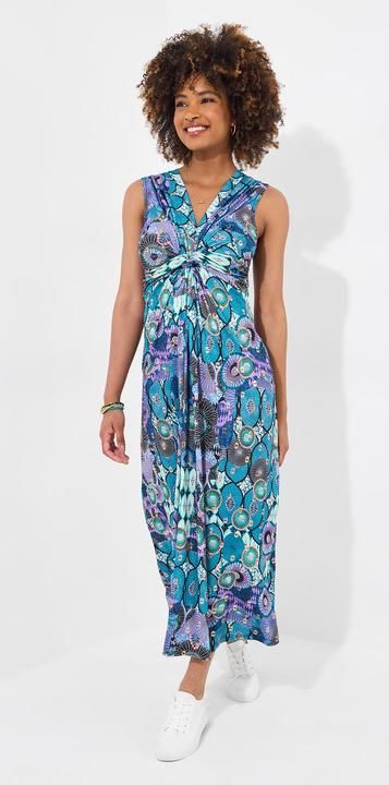 Produktbild Joe Browns Sleeveless Twist Front Printed Jersey Maxi Dress (18)