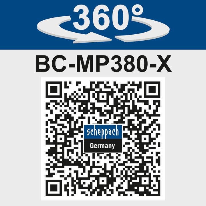Image du produit Scheppach Tondeuse à gazon sans fil BC-MP380-X (DIY) (Fonctionnement sur batterie)