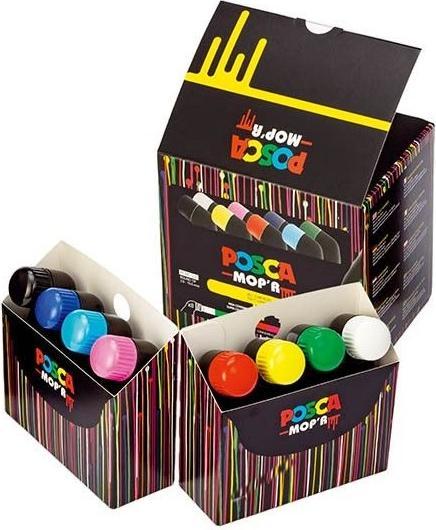 Actual product image Posca MOP'R PCM-22 round tip XXL (Multicoloured, 19 mm, 8 x)